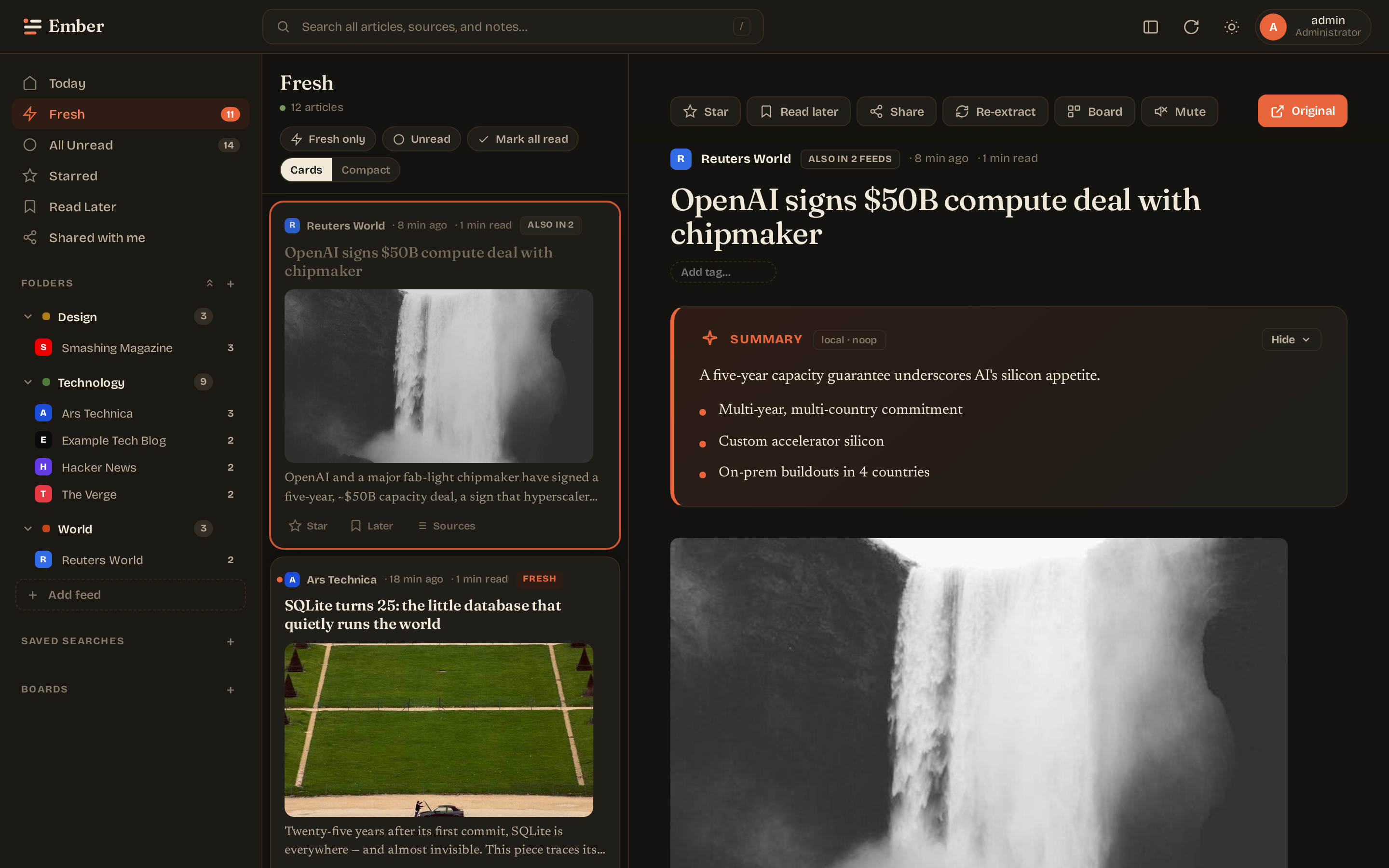 Article desktop (dark)
