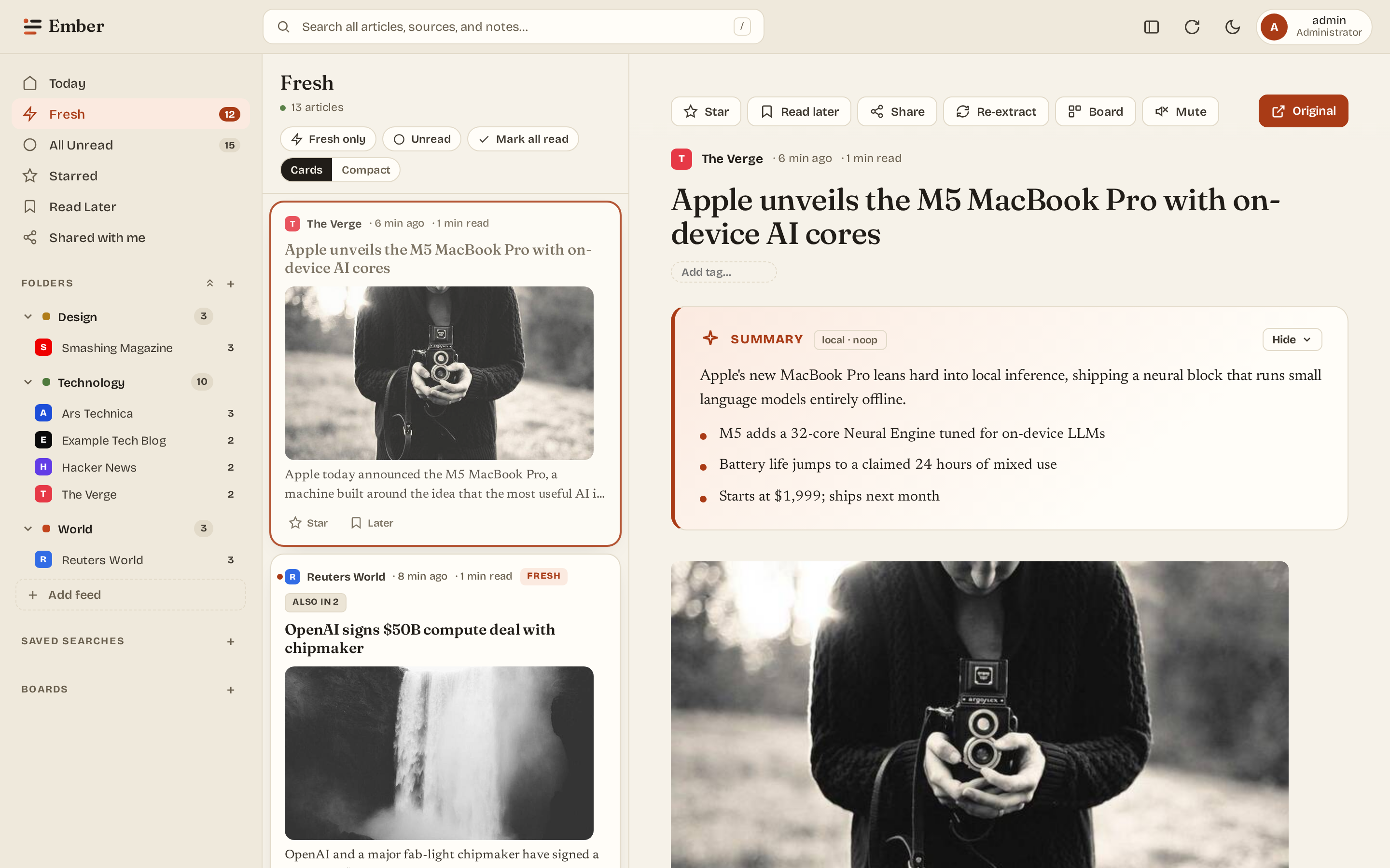 Article desktop (light)