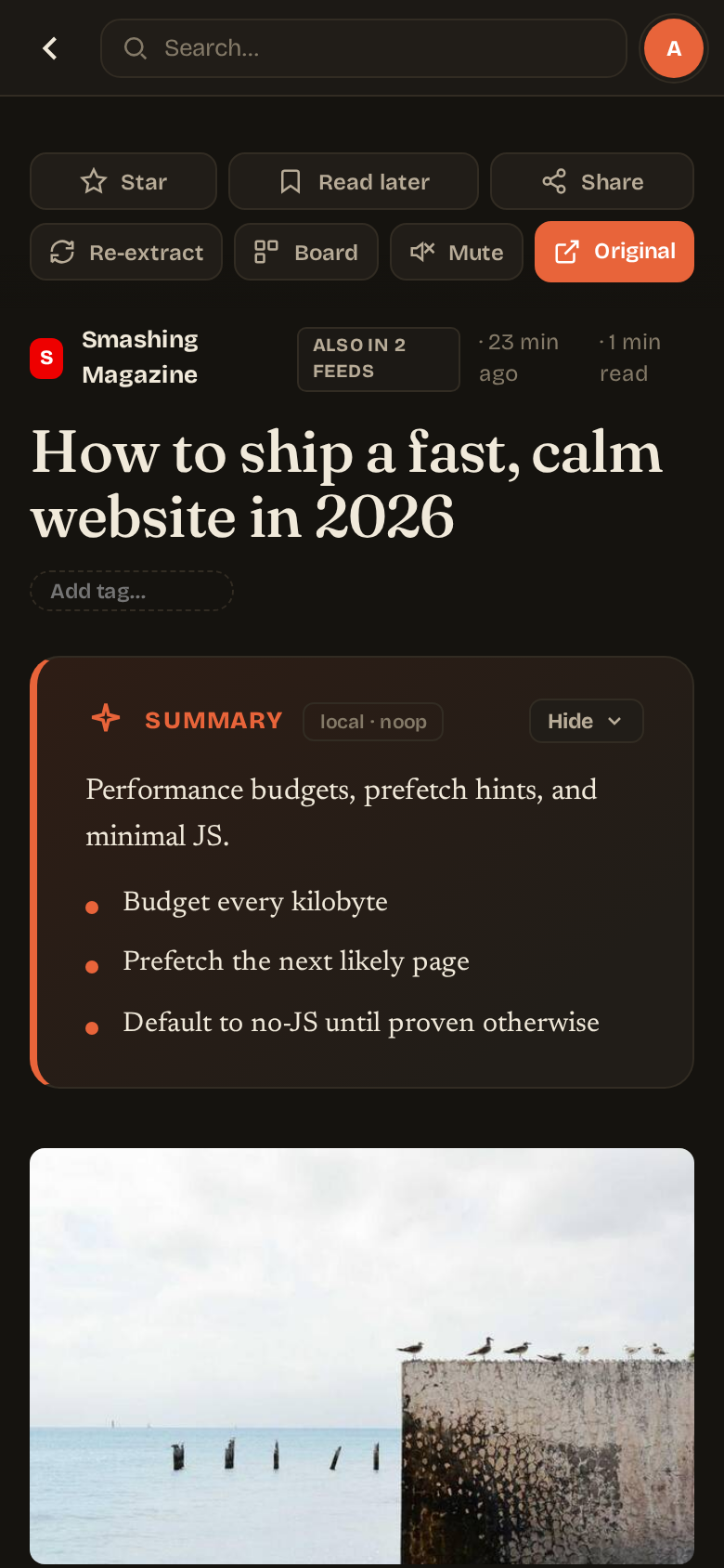 Article mobile (dark)