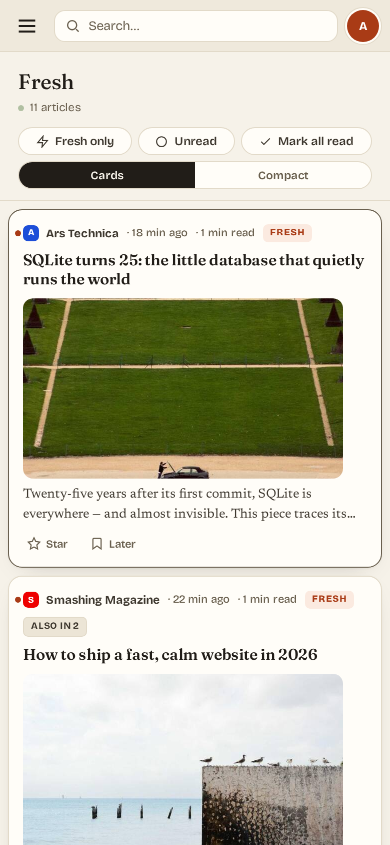 Reader mobile (light)